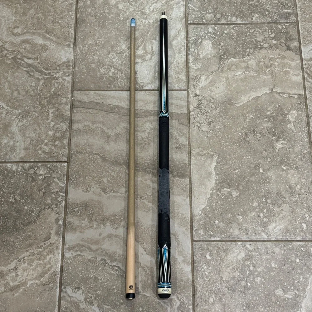 PureX | Games | Purex Hxt Technology Pool Cue Black Turquoise Blue ...